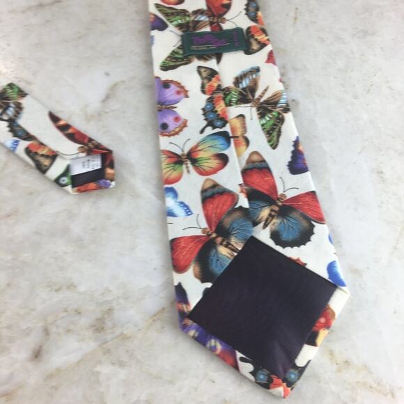 BRITE TIES COTTON TIE (BUTTERFLY PATTERN) - Picture 10 of 13